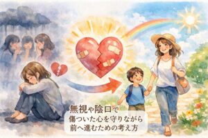 ママ友いじめは因果応報なのか｜無視や陰口で傷ついた心を守りながら前へ進むための考え方