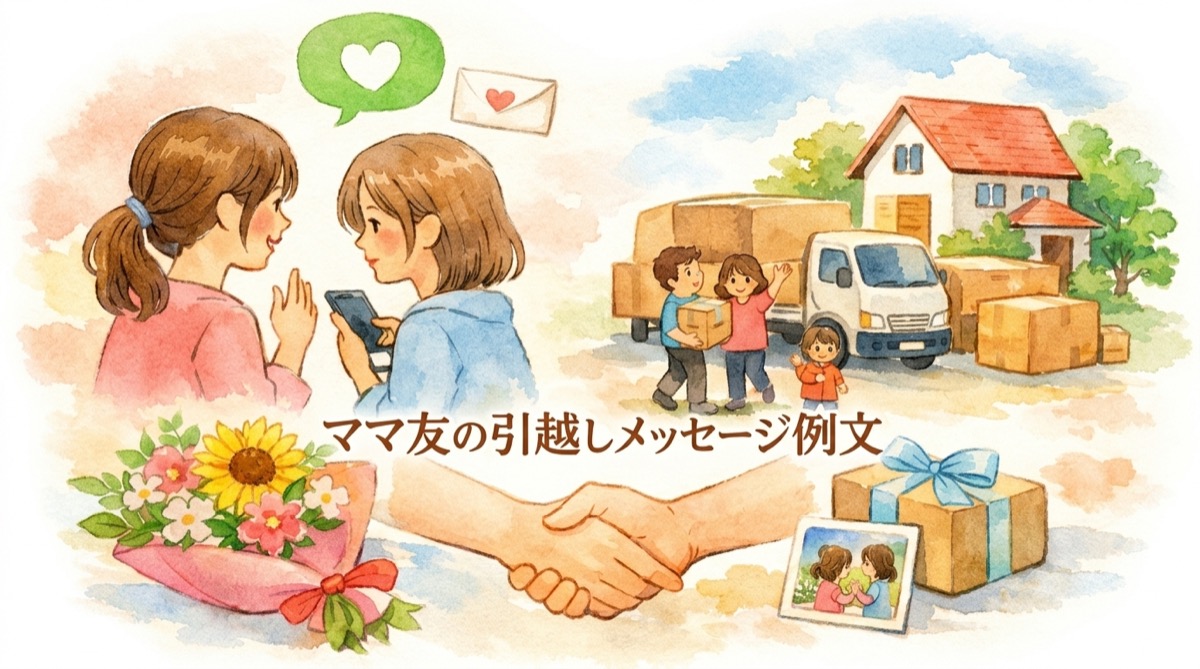 ママ友の引越しメッセージ例文｜LINEでも重くならず気持ちが伝わる書き方と関係性別テンプレート