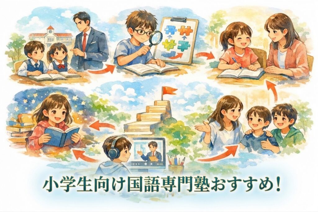 小学生向け国語専門塾おすすめ17選！読解力・作文力が伸びる塾の選び方と後悔しないポイント