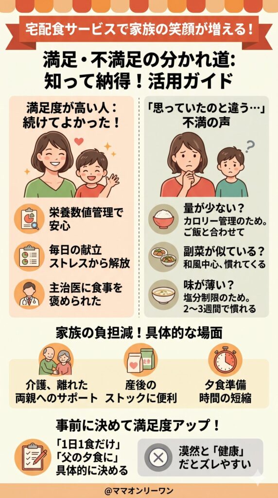 満足している人・していない人の違いはどこにある？