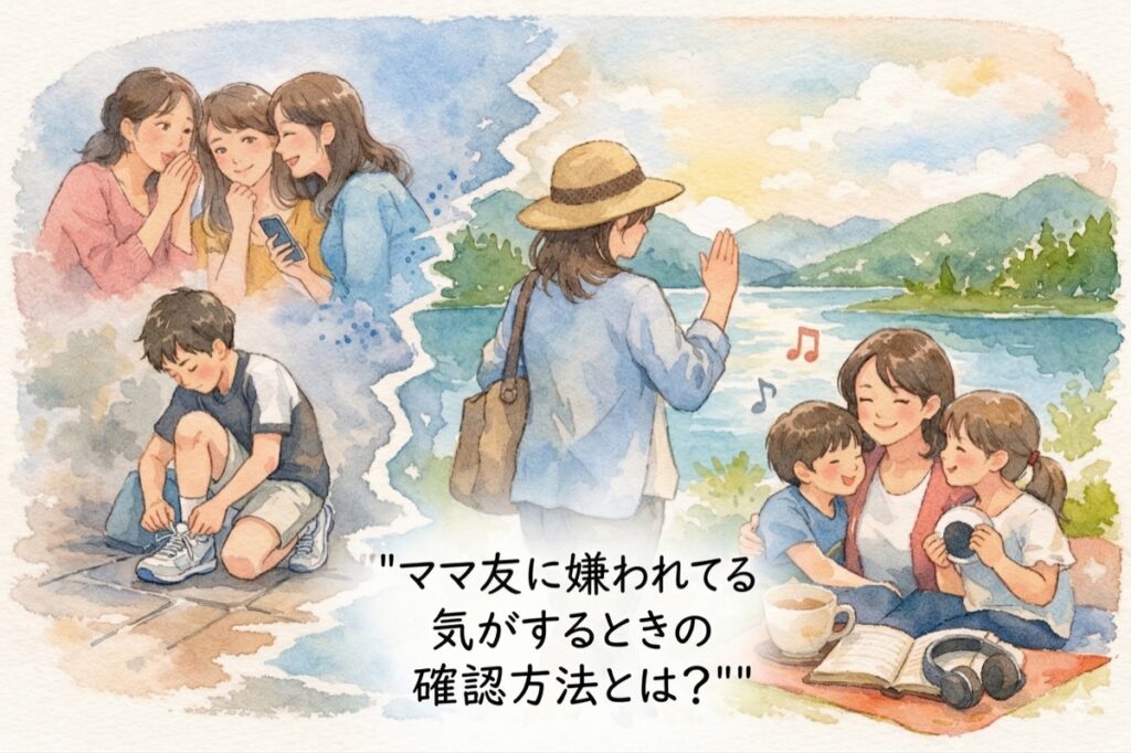 ママ友に嫌われてる気がするときの確認方法とは？気持ちの整え方と対処の流れを整理