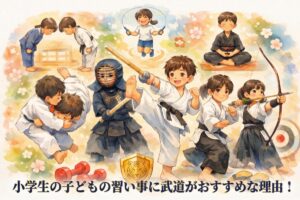 小学生の子どもの習い事に武道がおすすめな理由！柔道・剣道・空手など6種類の特徴と選び方を解説