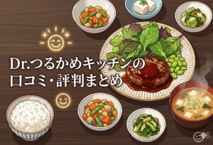 Dr.つるかめキッチンの口コミ・評判まとめを正直に解説｜実食してわかった合う人・合わない人と購入前の判断基準