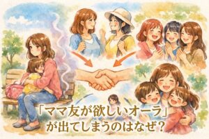 「ママ友が欲しいオーラ」が出てしまうのはなぜ？自然な友達作りのコツと欲しいオーラが出ている人の特徴