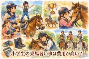 小学生のの乗馬習い事は費用が高い？メリット・体験方法・向いている子の特徴を徹底解説