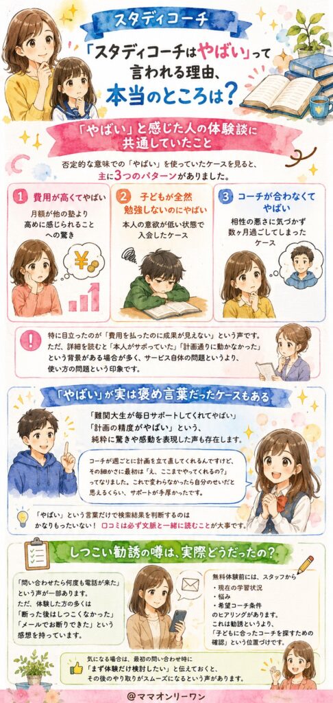 「スタディコーチはやばい」って言われる理由、本当のところは?