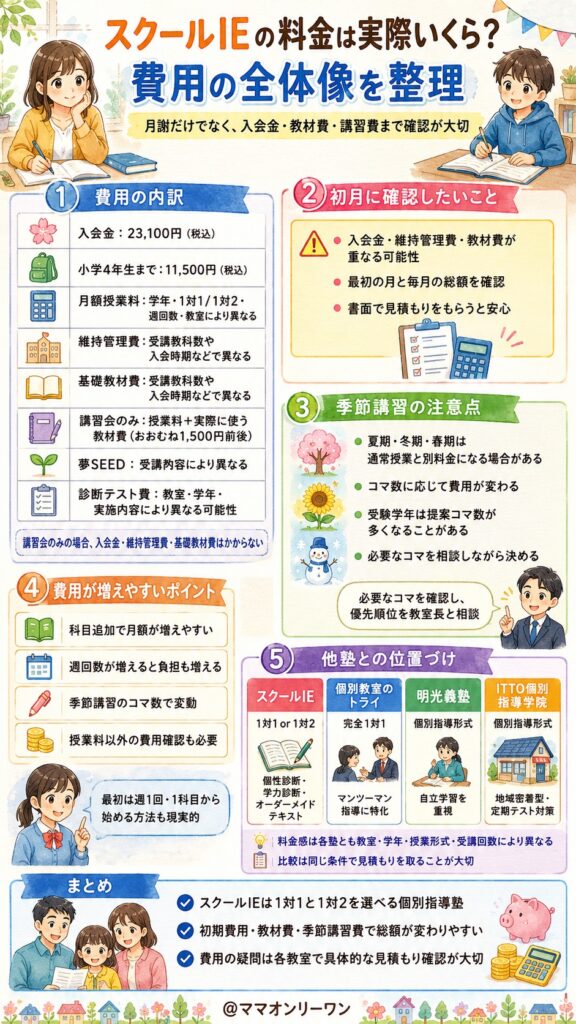料金は実際いくらかかる？費用の全体像を正直に整理
