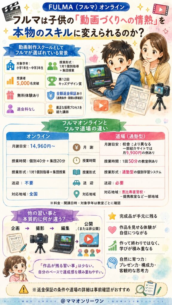 フルマは子供の「動画づくりへの情熱」を本物のスキルに変えられるのか?