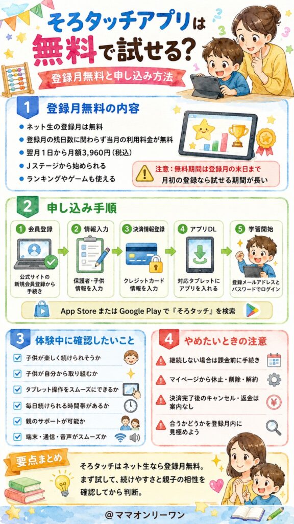 そろタッチアプリは無料で試せる？申し込み方法