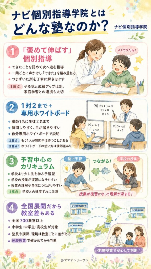 ナビ個別指導学院とはどんな塾なのか?