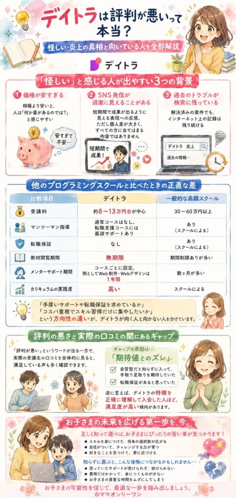 デイトラは評判が悪いと言われる理由は何なのか？