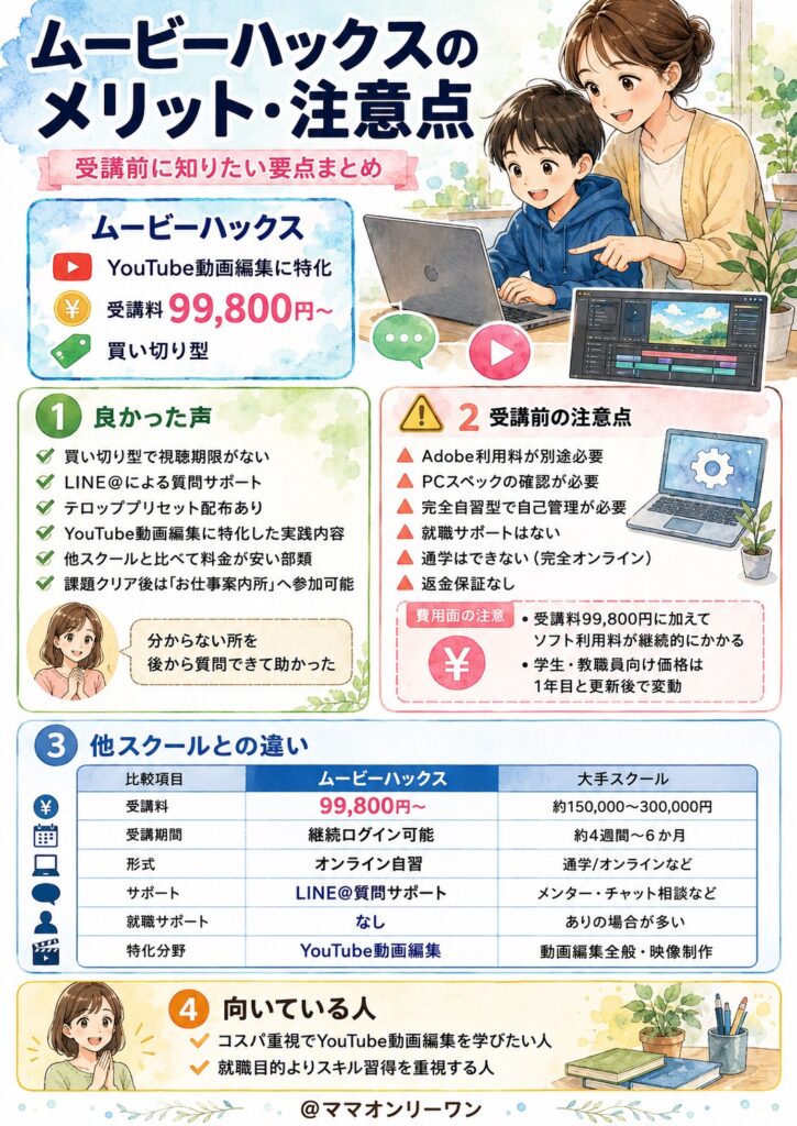 ムービーハックスのメリットとデメリット、両方知りたくない？