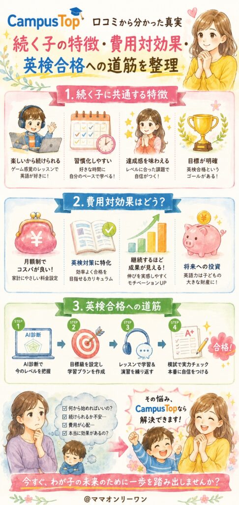 CampusTop 入会前によくある疑問まとめ、何を確認しておくべきか？