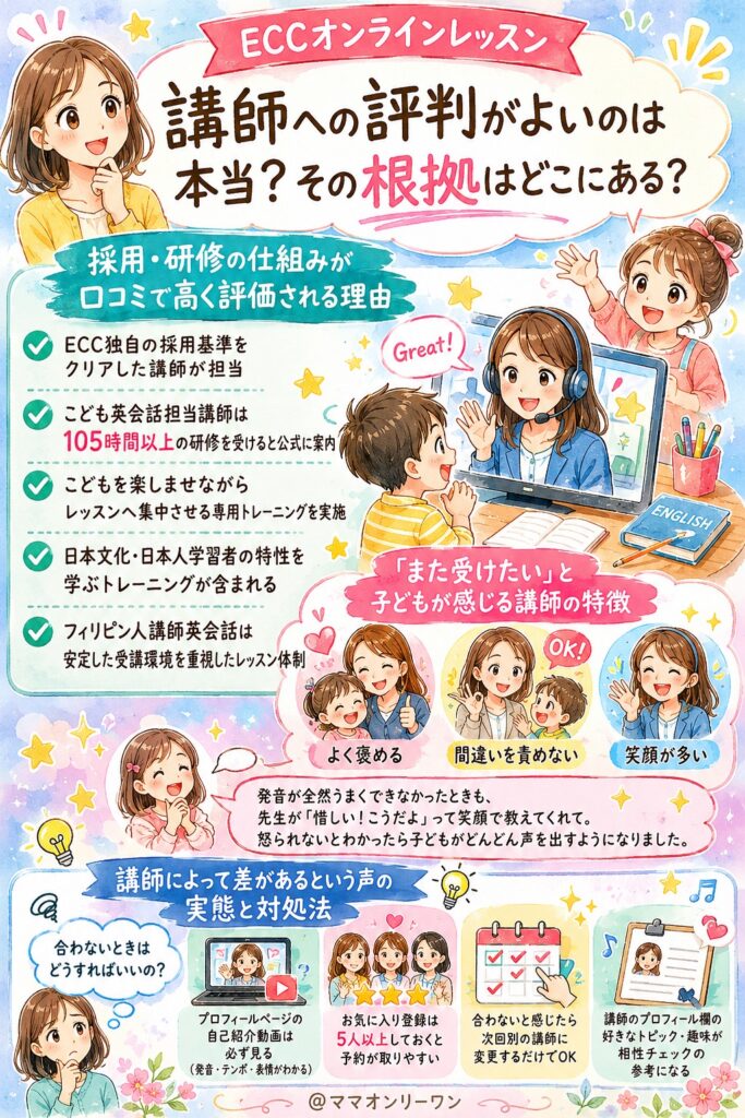 講師への評判がよいと言われているのは本当？その根拠はどこにある？