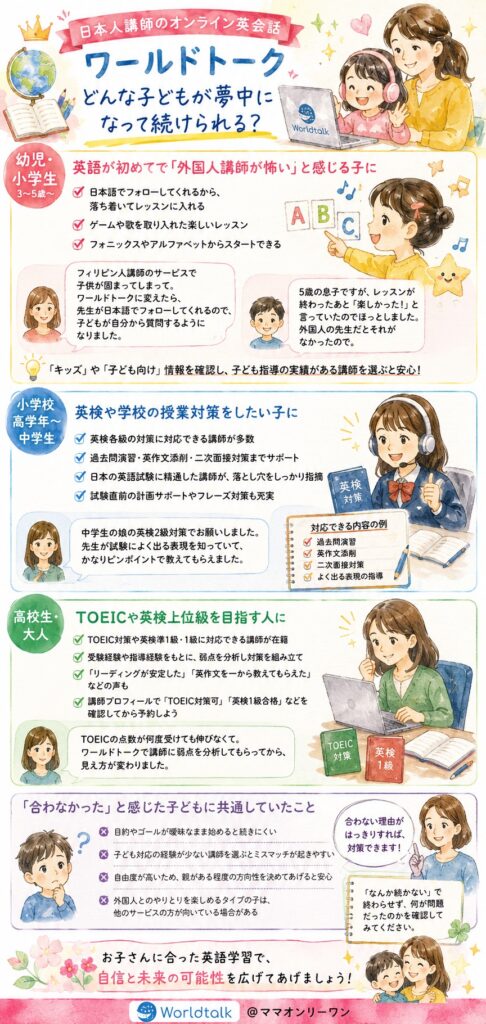 どんな子どもが夢中になって続けられる?