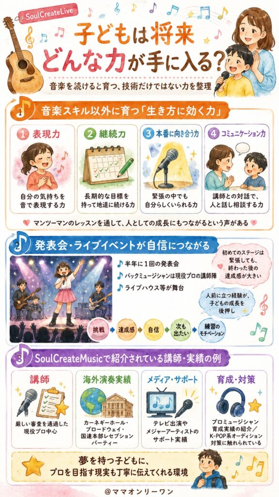 Soul Create Liveで、子どもは将来どんな力が手に入る?