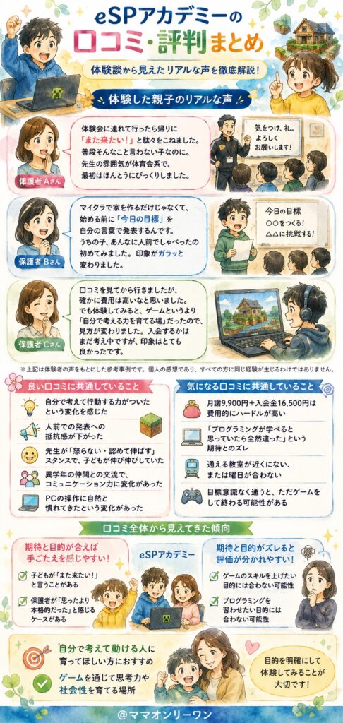 eSPアカデミーの口コミ・評判、結論はどうなの？