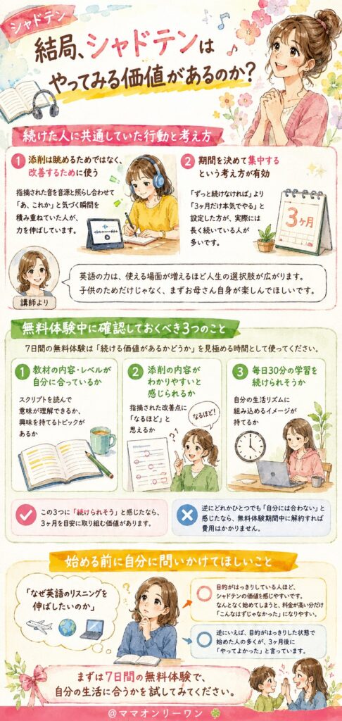 結局、シャドテンはやってみる価値があるのか？