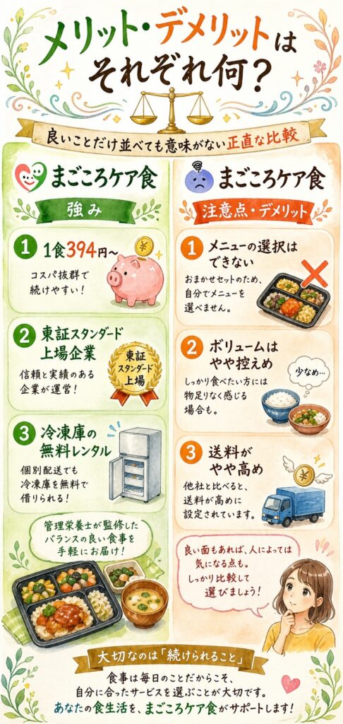 メリット・デメリットはそれぞれ何?良いことだけ並べても意味がない正直な比較