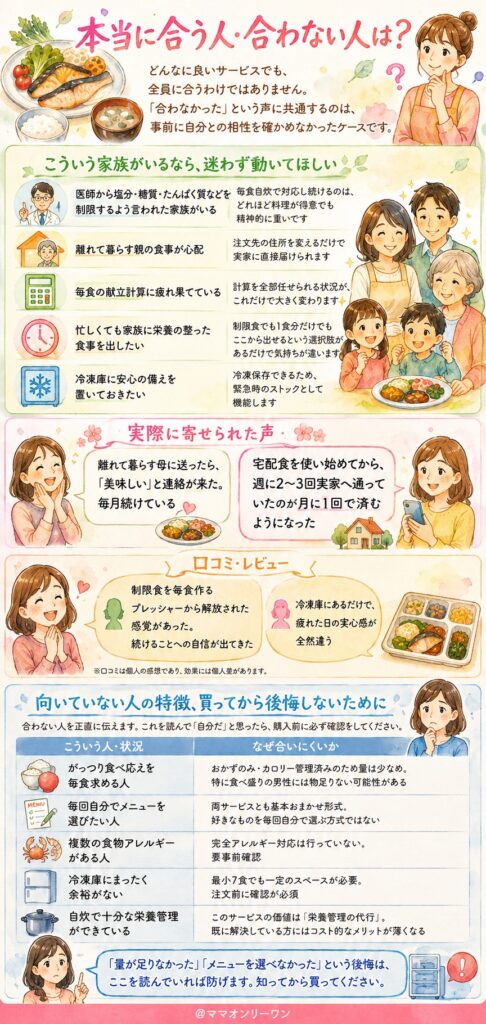 ウェルネスダイニングとDr.つるかめキッチン本当に合う人・合わない人は？