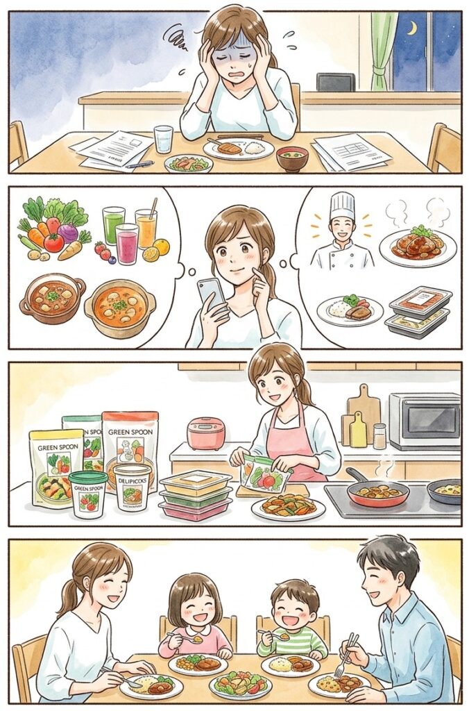 まとめ：GREEN SPOONとDELIPICKSを徹底比較｜ワーママ目線で伝える冷凍宅配食の失敗しない選び方