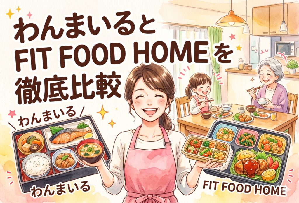 まとめ：わんまいるとFIT FOOD HOMEを徹底比較｜無添加・国産食材・価格・口コミで家族に合う宅配食を選ぶ方法