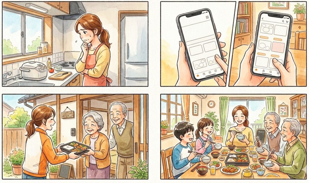 まとめ：宅配クック123とベネッセのおうちごはんの違いとは？コース・送料・安否確認で選ぶ高齢者向け宅配弁当比較