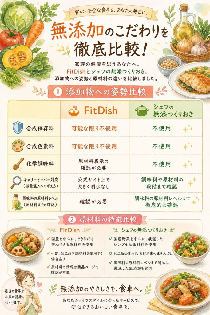 子どもに食べさせるなら見逃せない！添加物・食材・産地へのこだわりは？