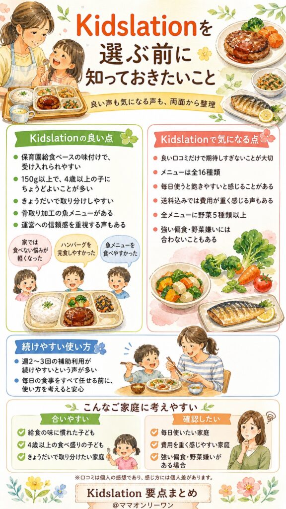 Kidslationを選んで後悔しないために知っておくべきことは？