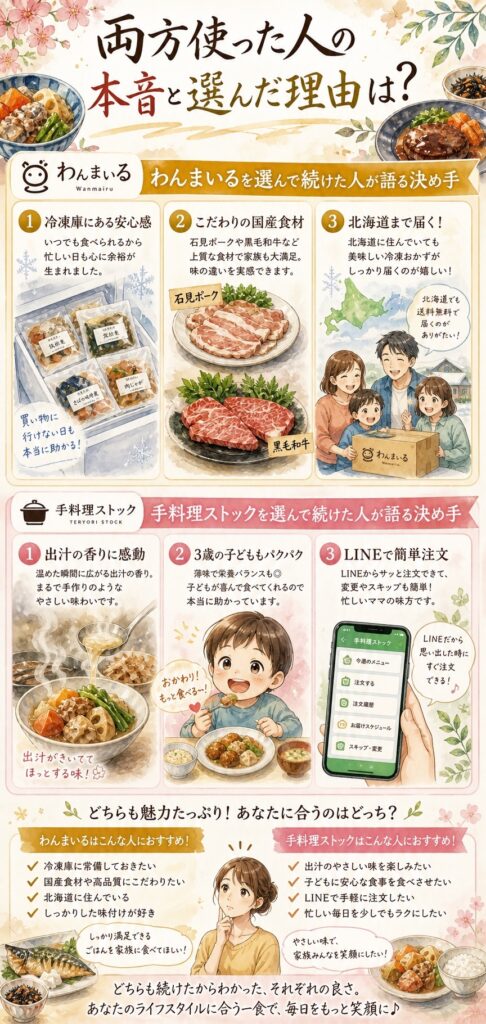 両方使った人の本音と選んだ理由は?