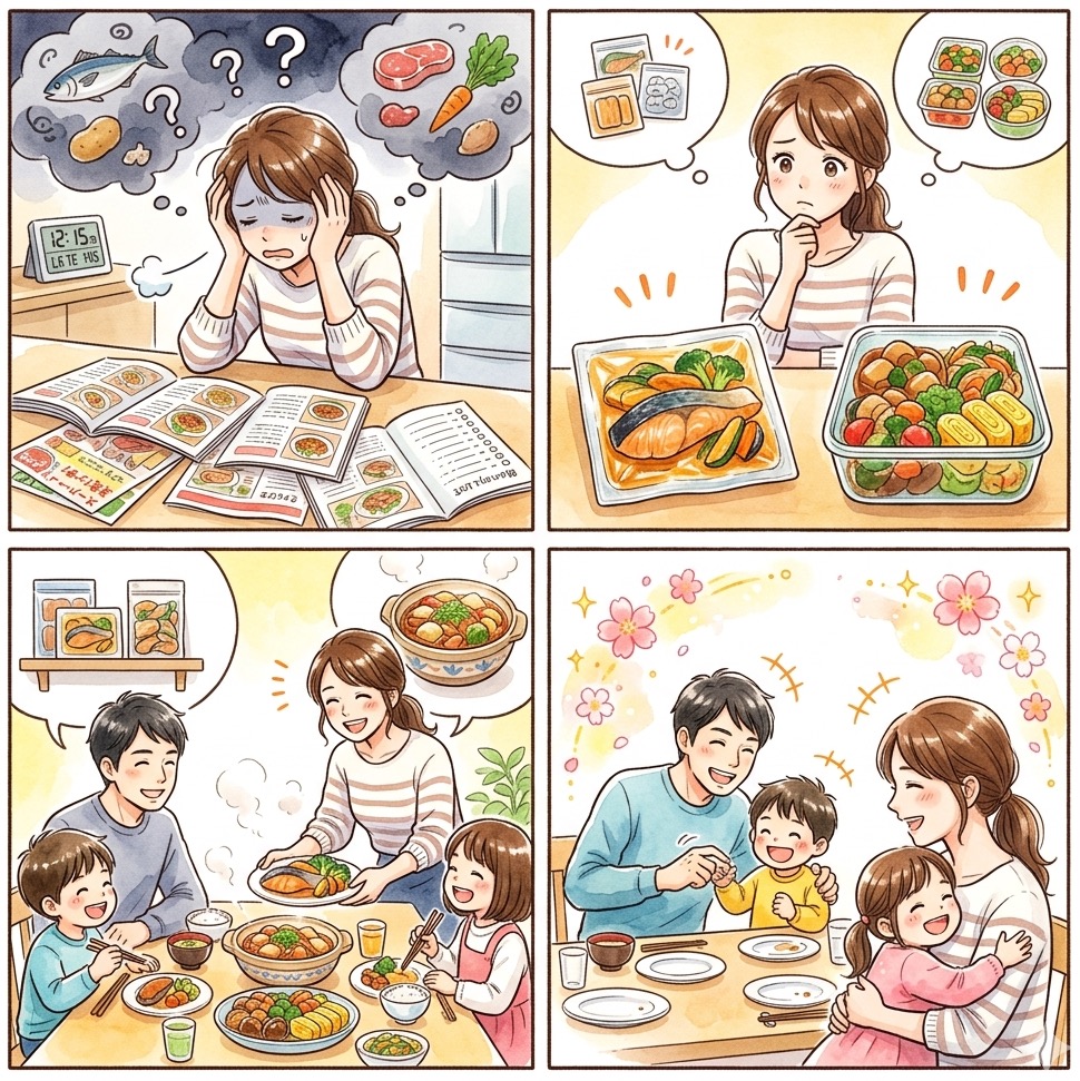 まとめ：FitDishとツクリオ(つくりおき.jp)どっちが合う？冷蔵おかず宅配を家族構成・保存期間・コスパで比較
