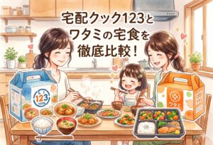 宅配クック123とワタミの宅食を徹底比較！安否確認・料金・味から自分に合う宅食を選ぶ方法