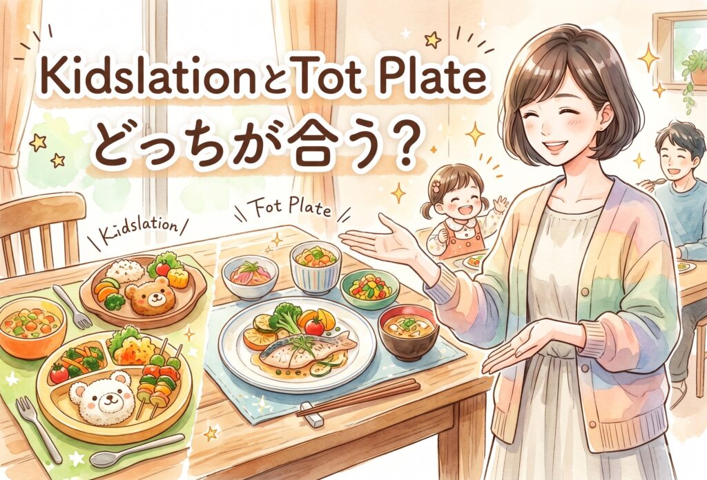 まとめ：KidslationとTot Plateどっちが合う？無添加・保育園の味・コスパで選ぶ幼児食宅配完全比較
