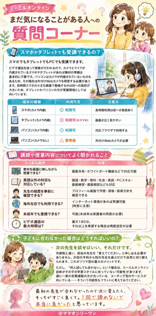 ミーミルオンライン まだ気になることがある人への質問コーナー