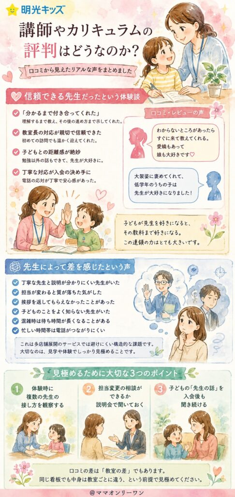 講師やカリキュラムの評判はどうなのか?