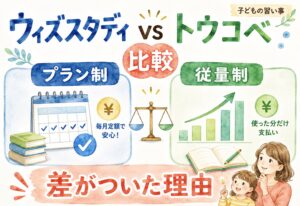 ウィズスタディとトウコベを比較、プラン制と従量制で差がついた理由