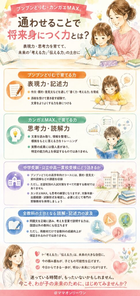 通わせることでどんなスキルが将来身につく？