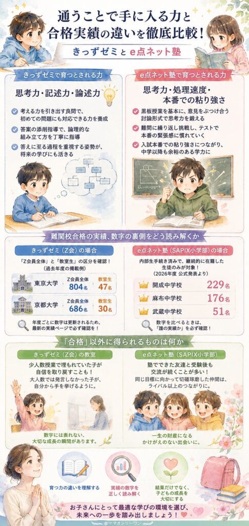 通うことで手に入るスキルと合格実績、期待できる効果の違い