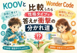 KOOVとWonder Code比較したら性格タイプで答えが衝撃の分かれ道