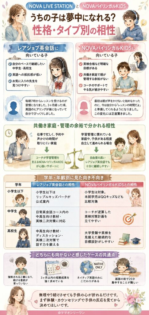 うちの子は夢中になれる?性格・タイプ別の相性