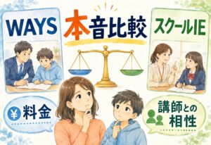 個別指導塾WAYS vs スクールIE本音比較料金や講師との相性まで丸わかり