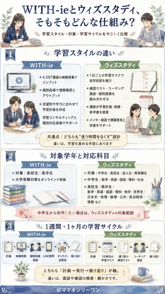 WITH-ieとウィズスタディ、そもそもどんな仕組みなの?